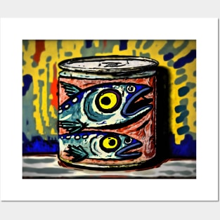 Can of Sardines Posters and Art